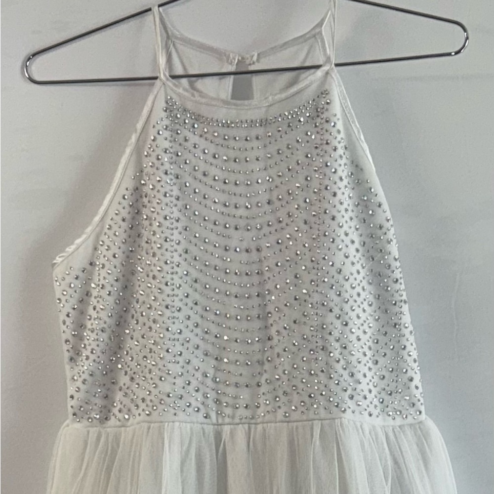 Speechless White Kids Formal Dress